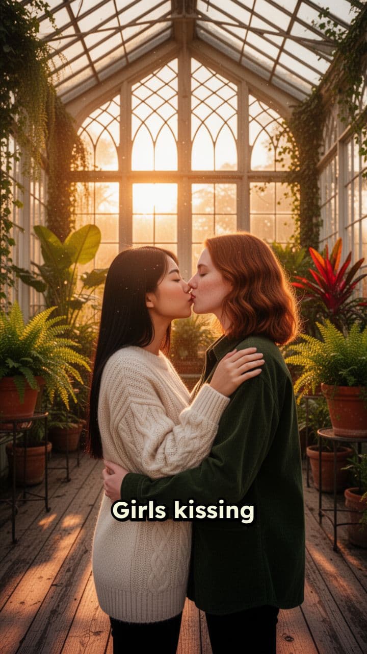 Girls Kissing