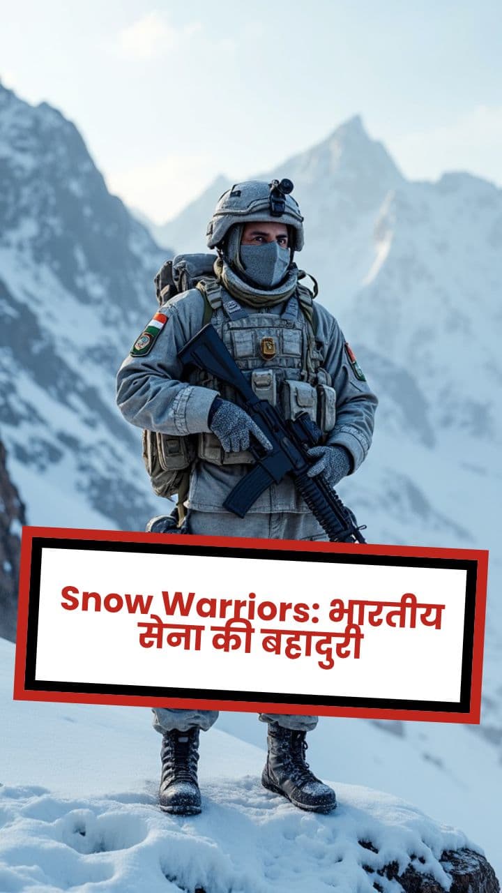 Snow Warriors: भारतीय सेना की बहादुरी