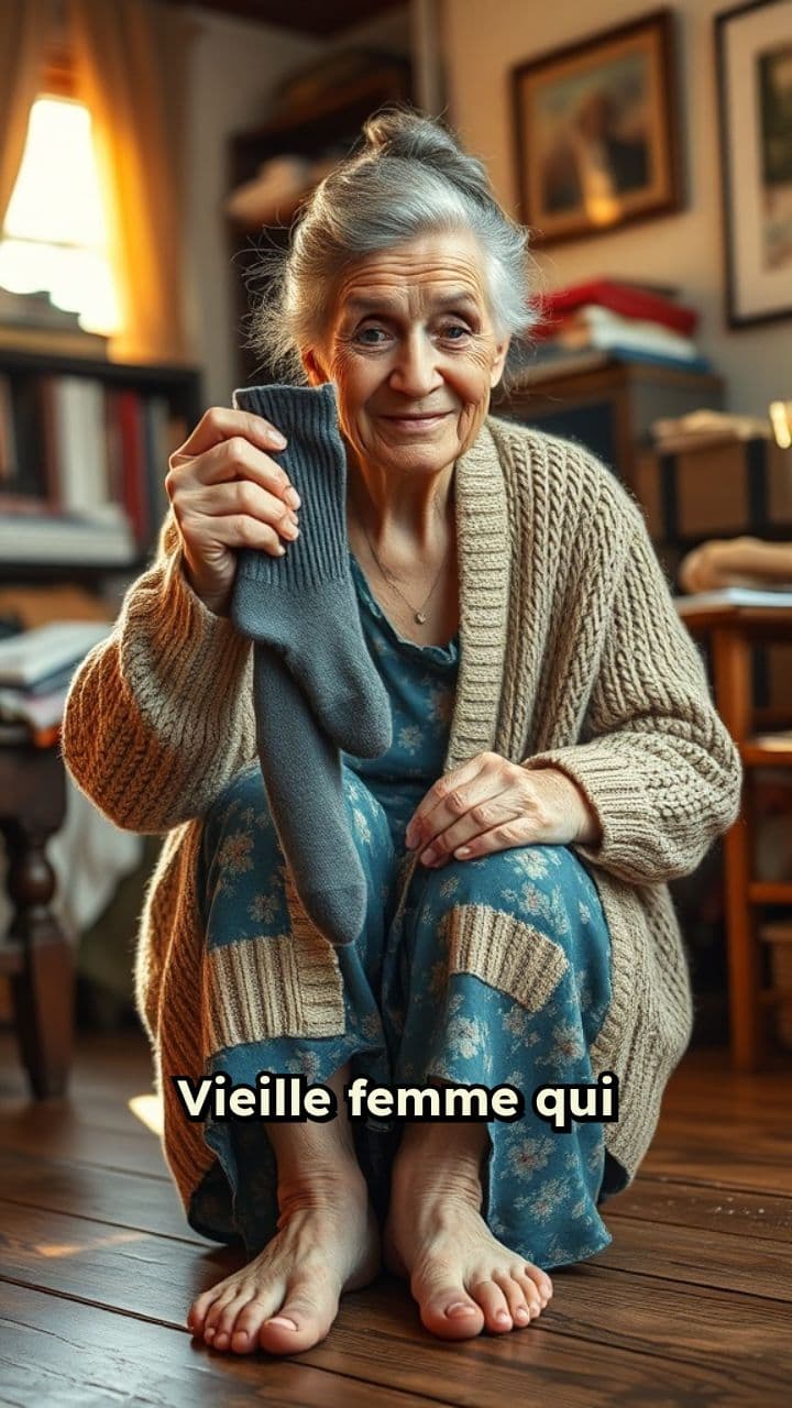 Chaussettes changées tous les quatre jours