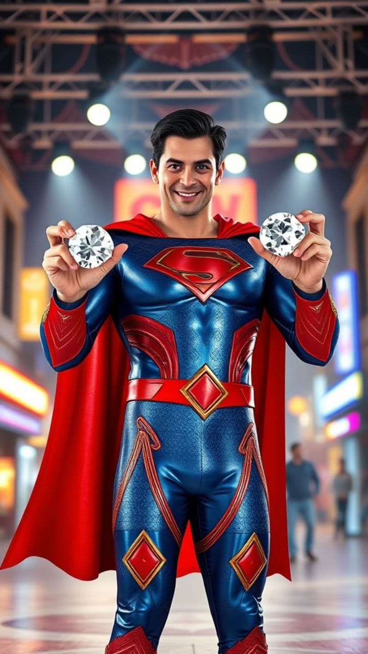 Diamond Superman – Attitude