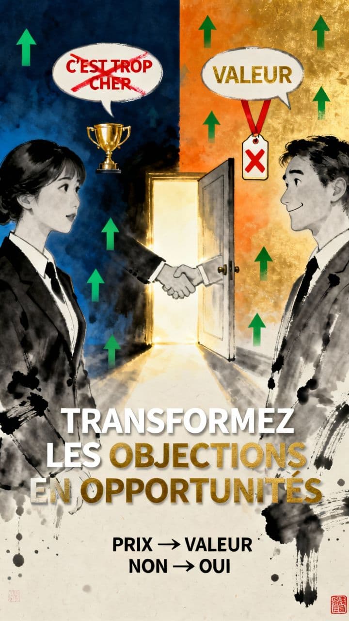 Transformez les objections en opportunités