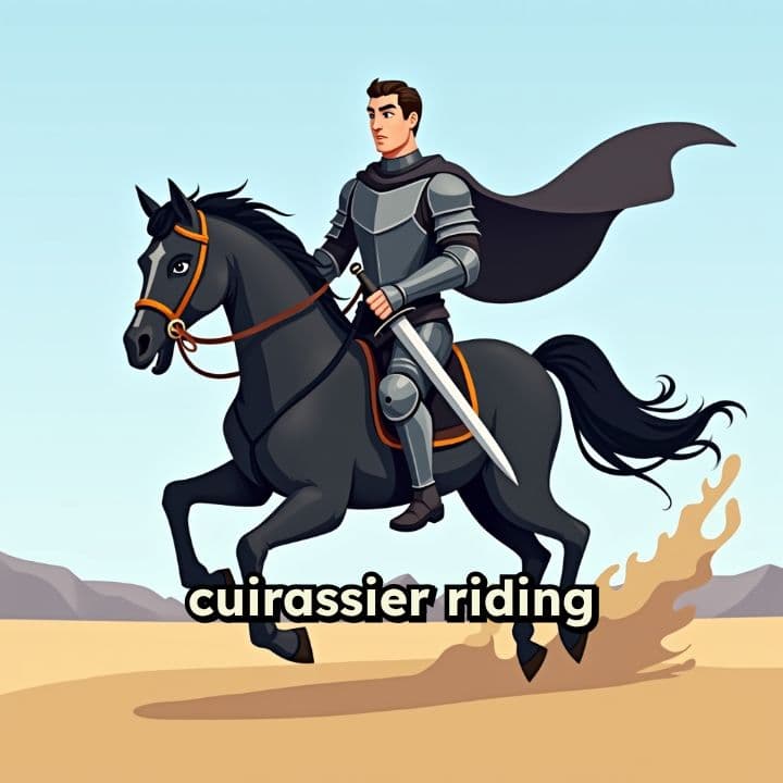 Cuirassier Horse Charge