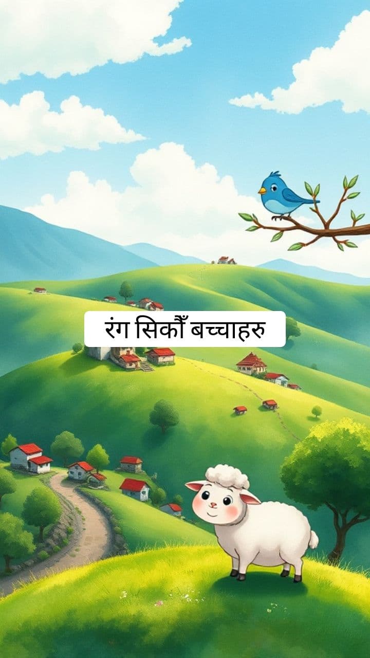 रंग सिकौँ बच्चाहरु