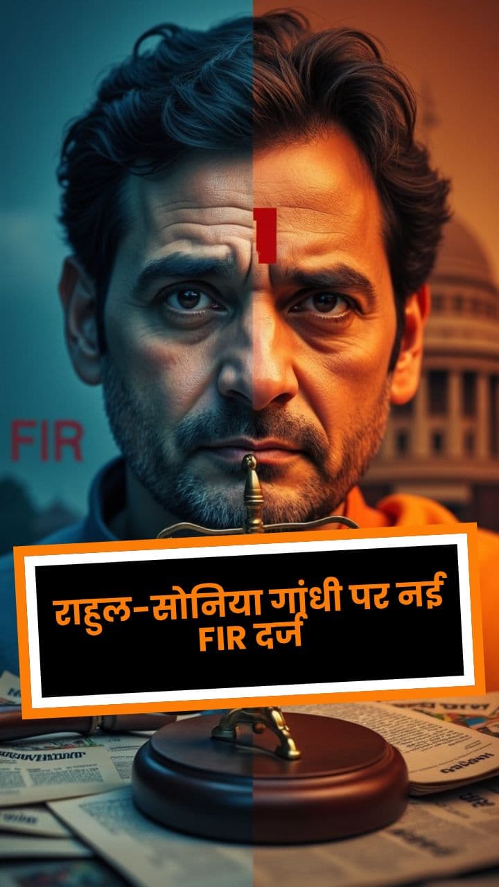 राहुल-सोनिया गांधी पर नई FIR दर्ज