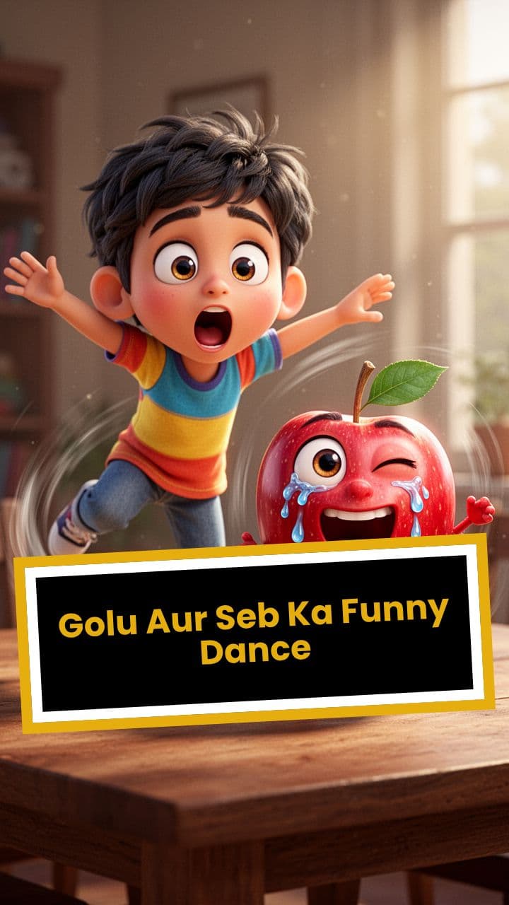 Golu Aur Seb Ka Funny Dance
