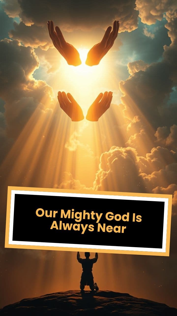 Our Mighty God Is Always Near