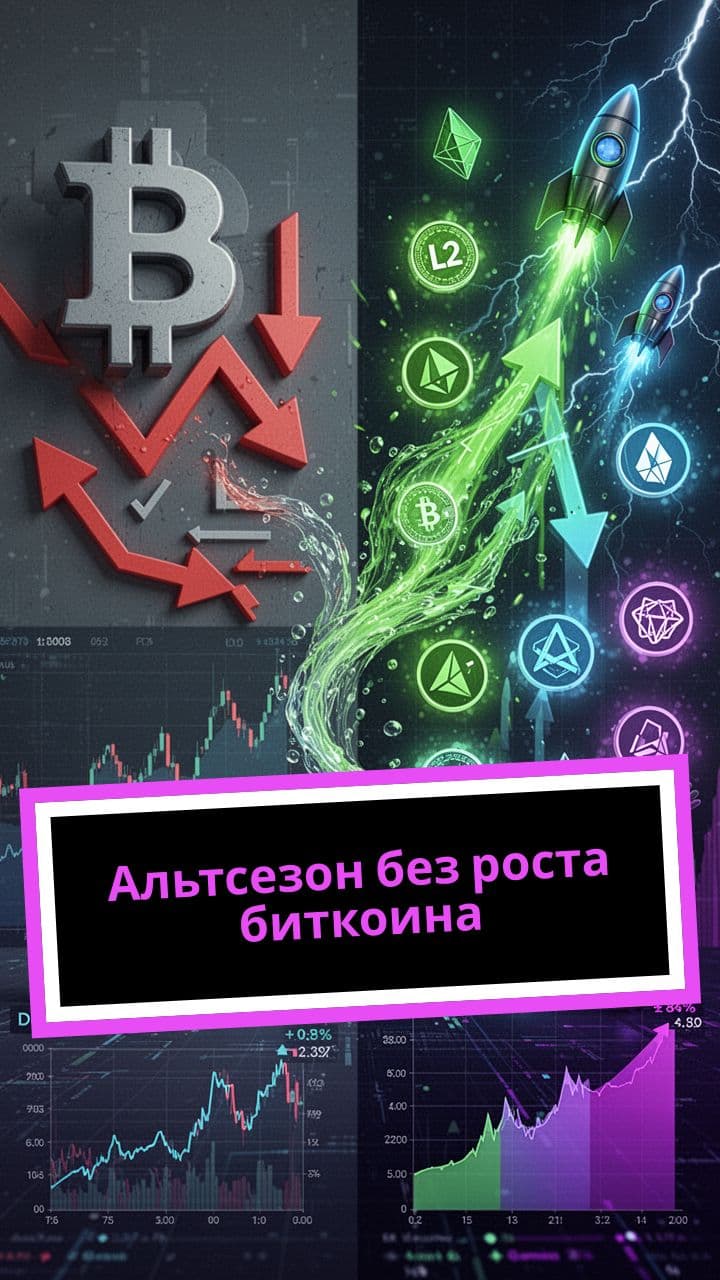 Альтсезон без роста биткоина