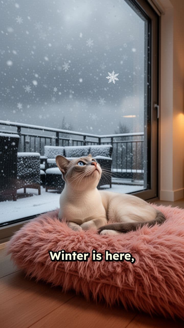 A Siamese Winter Wonderland