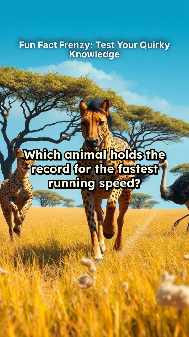 Fun Fact Frenzy: Test Your Quirky Knowledge
