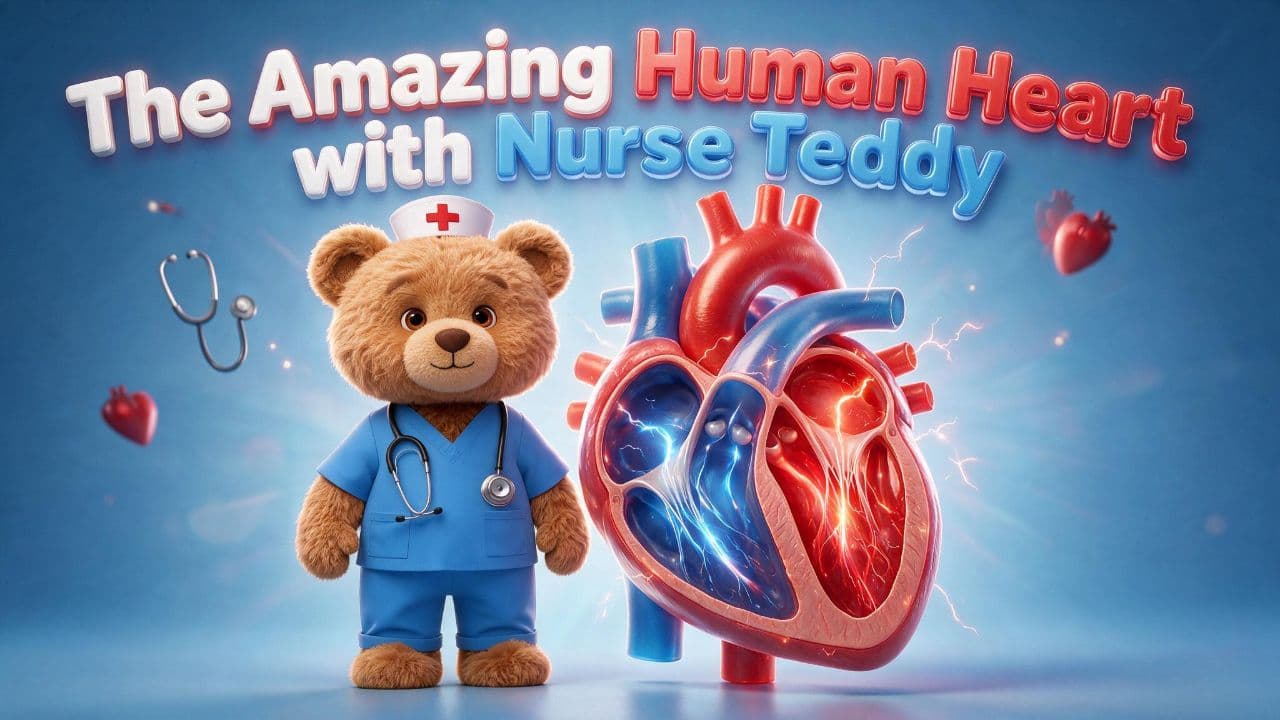 The Amazing Human Heart with Nurse Teddy