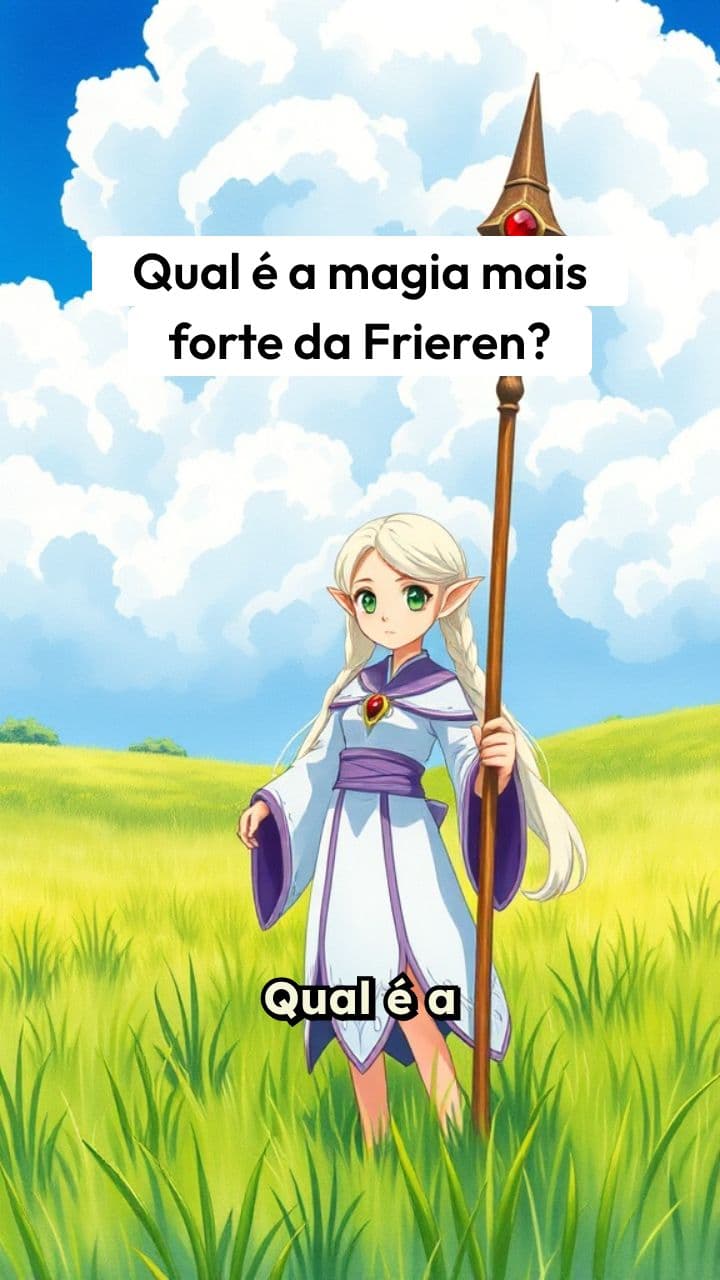 A Magia do Tempo de Frieren