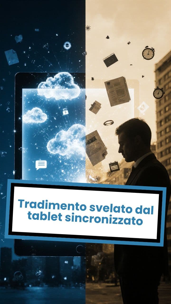 Tradimento svelato dal tablet sincronizzato