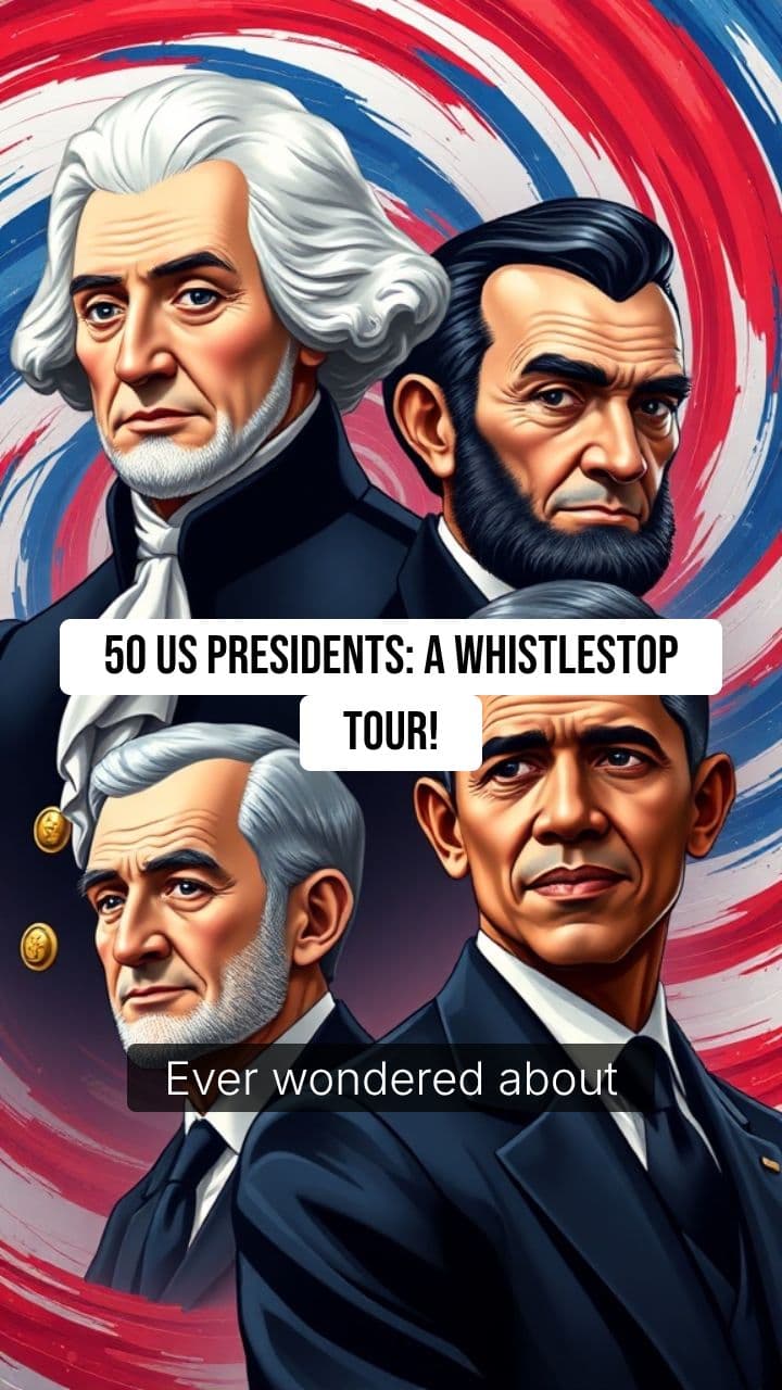 50 US Presidents: A Whistlestop Tour