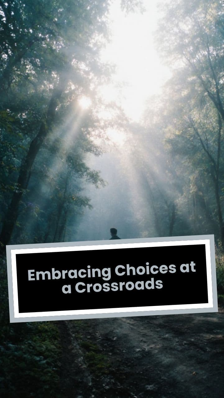Embracing Choices at a Crossroads