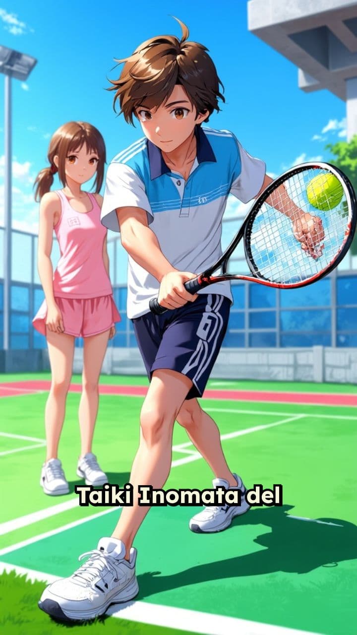 Taiki y Hina en Blue Box