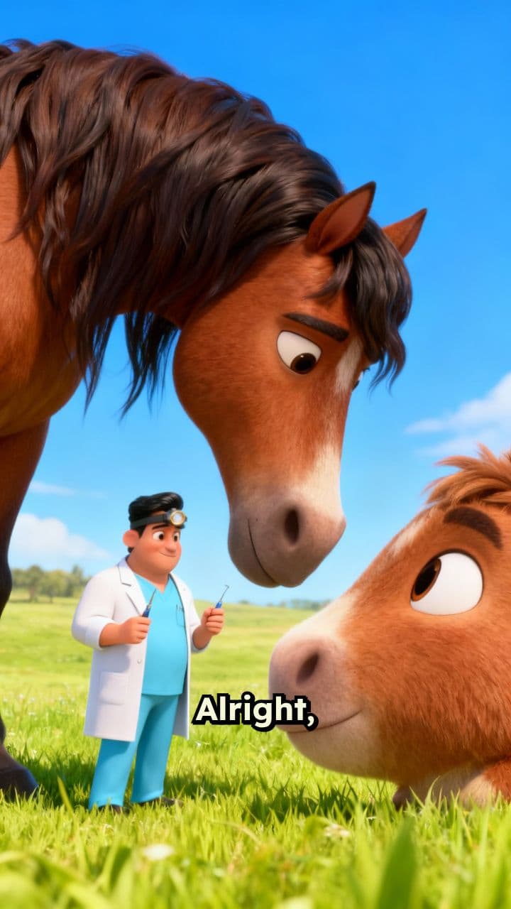 The Tiny Equine Dentist