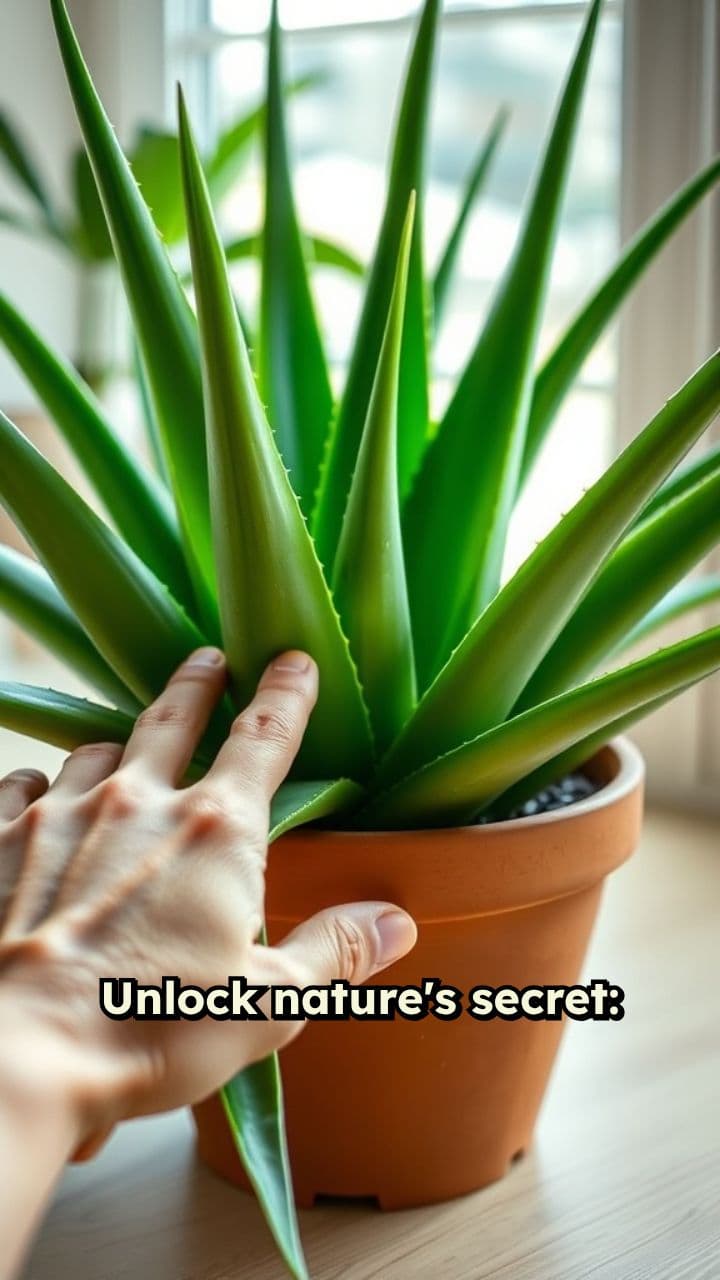 Aloe Vera Gel Extraction