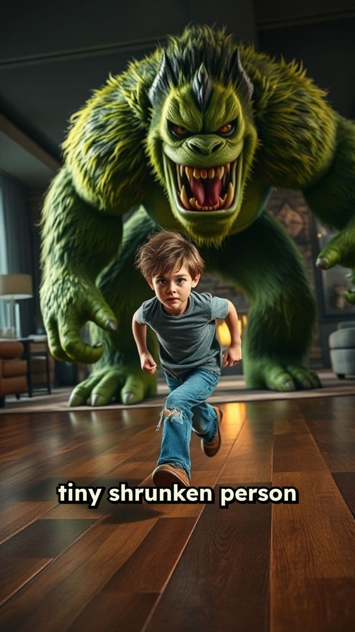 Tiny Escape from the Giant Grinch