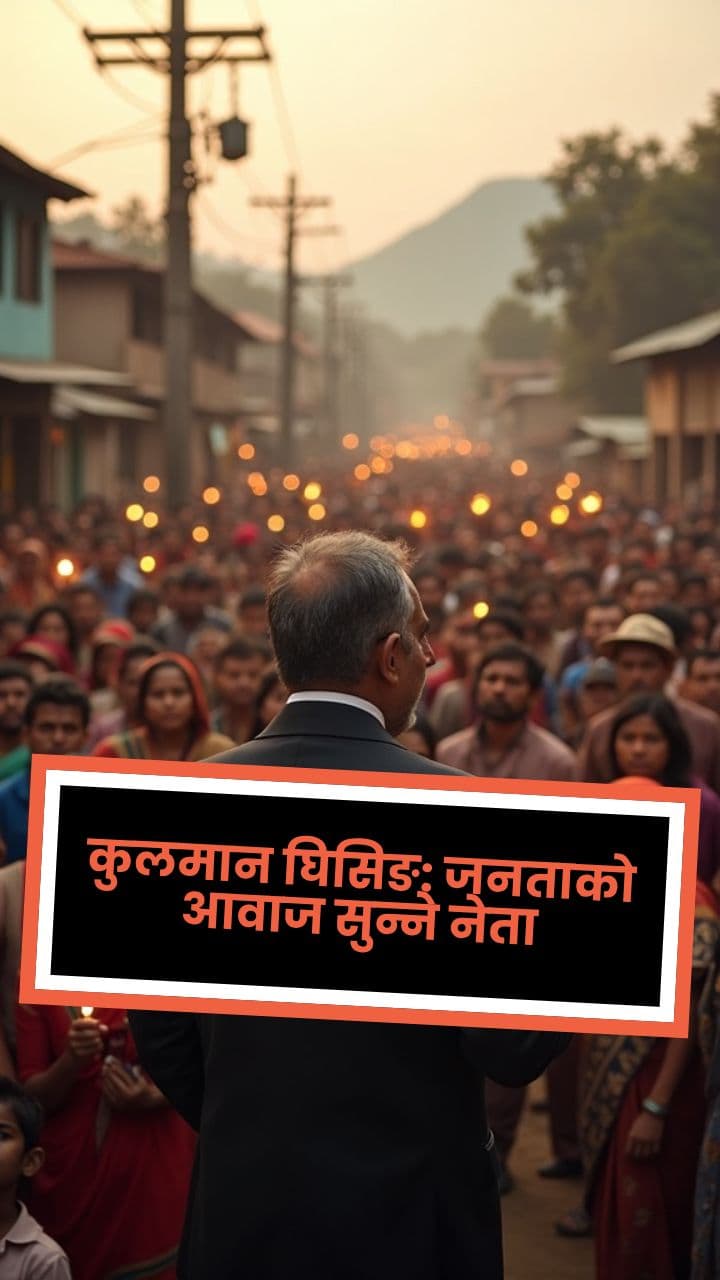 कुलमान घिसिङ: जनताको आवाज सुन्ने नेता