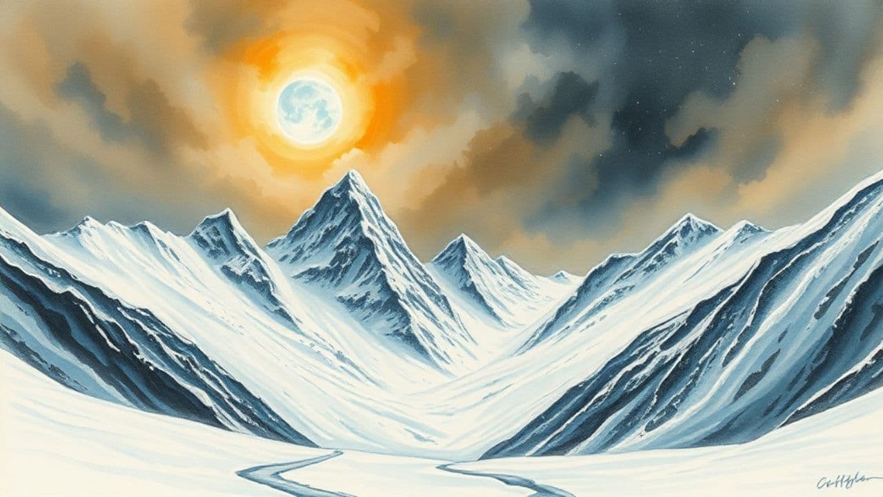 Coyote's Journey Through the Storm