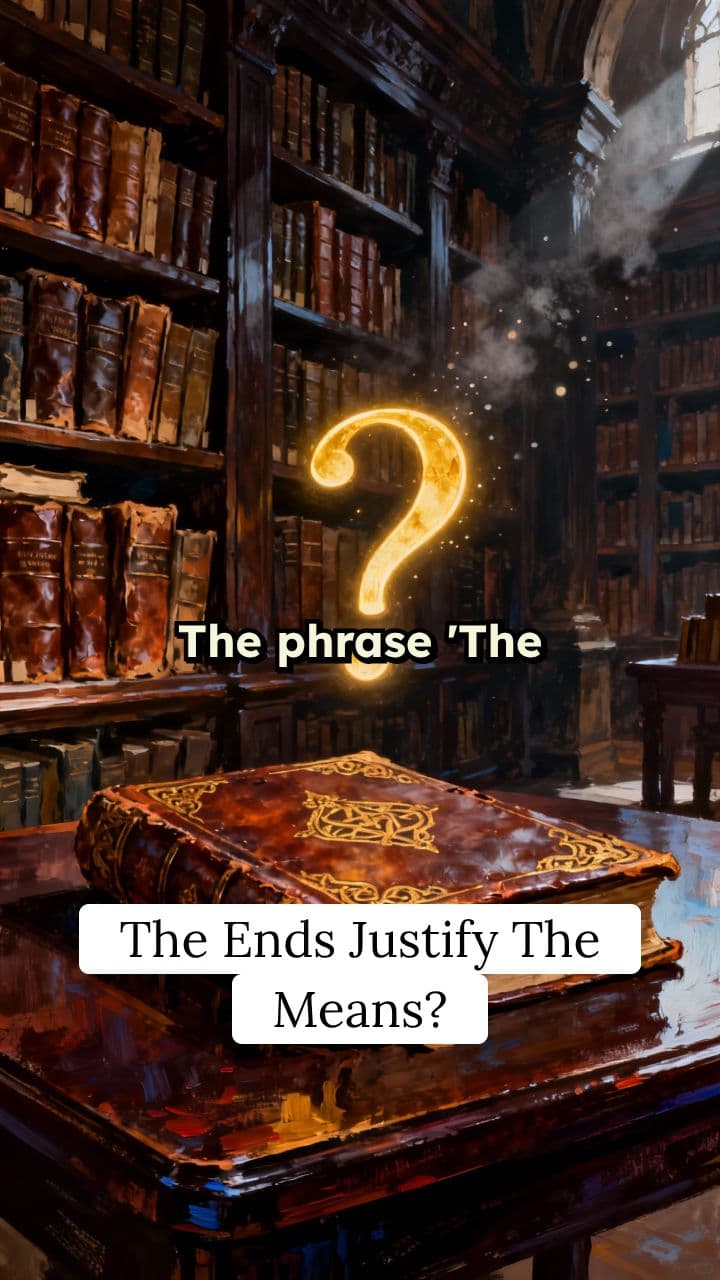 What Machiavelli Really Meant by “The Ends Justify the Means”?