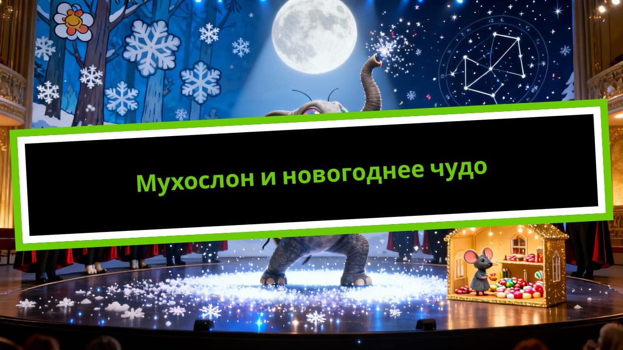 Мухослон и новогоднее чудо