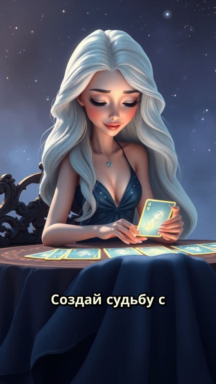 Судьба в картах с закрытыми глазами