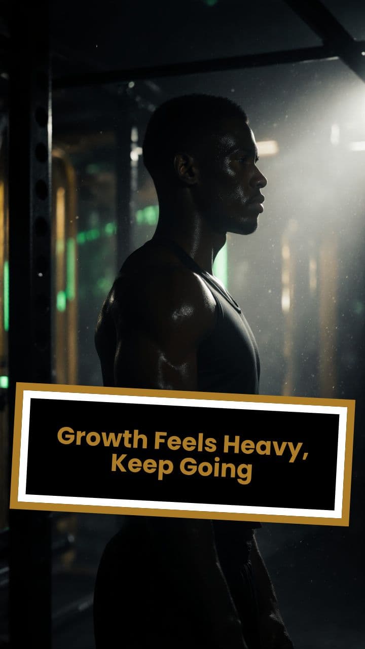 Growth Feels Heavy, Keep Going