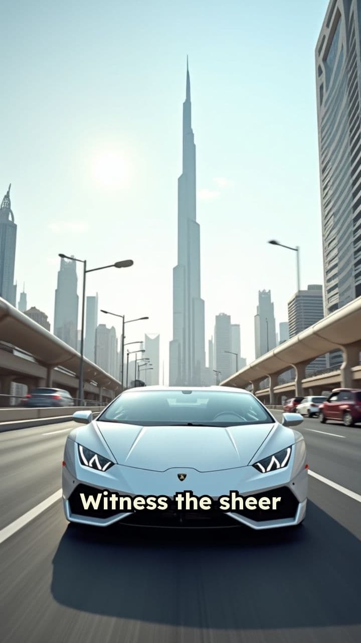 Dubai Dream Drive: Lamborghini Huracán (duplicated)