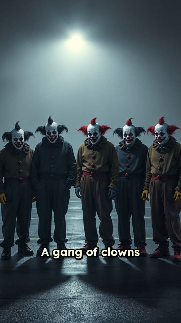 Terrorizing Clowns Strike Under Foggy Nights