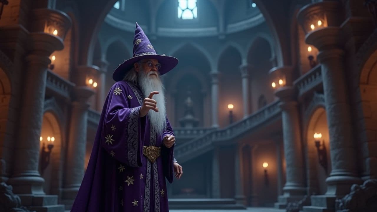 Конец турнира волшебников