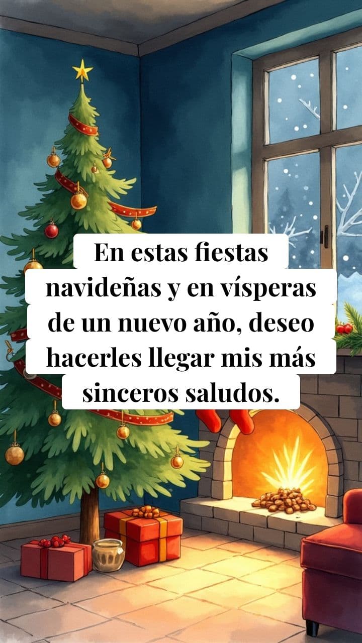 Saludo de Navidad y Año Nuevo 2026