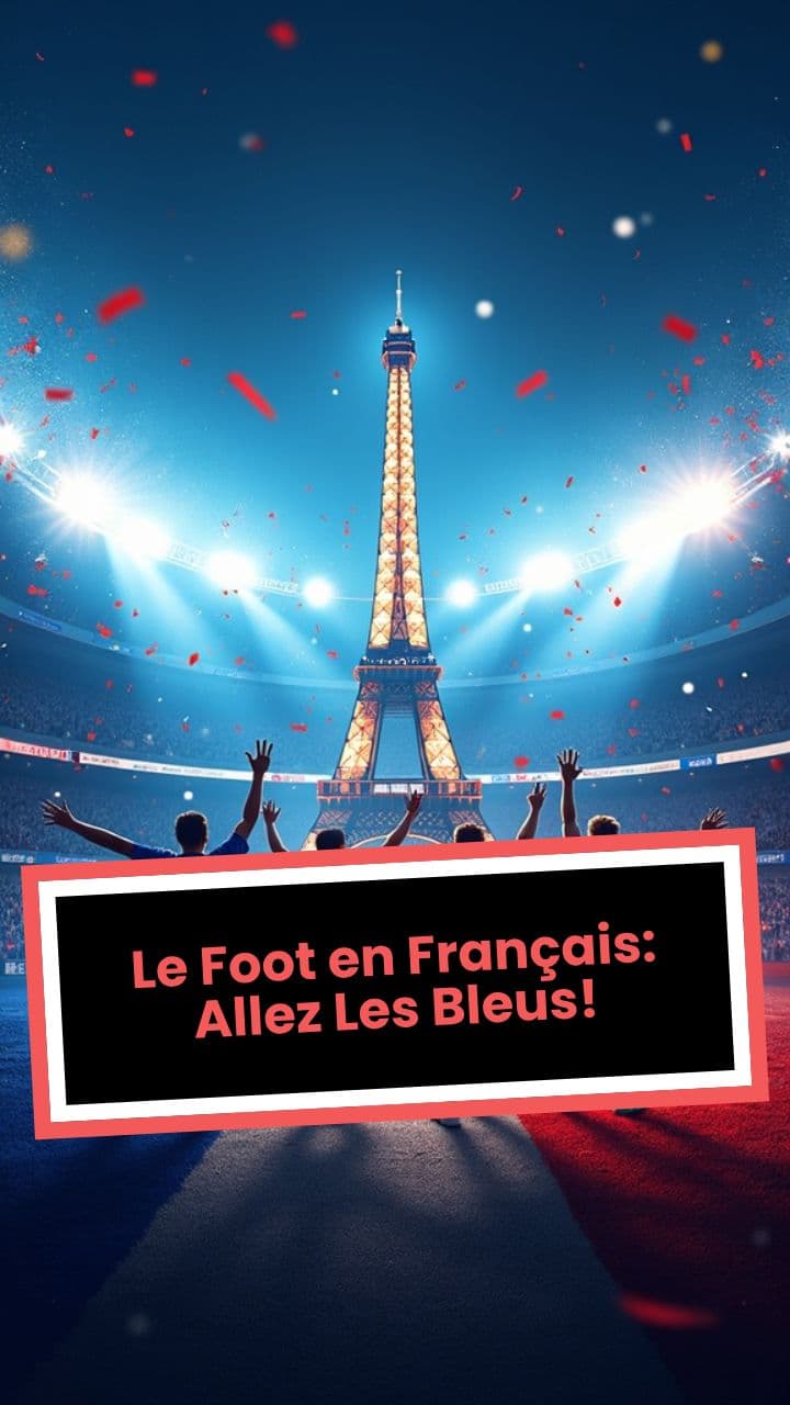 Le Foot en Français: Allez Les Bleus!