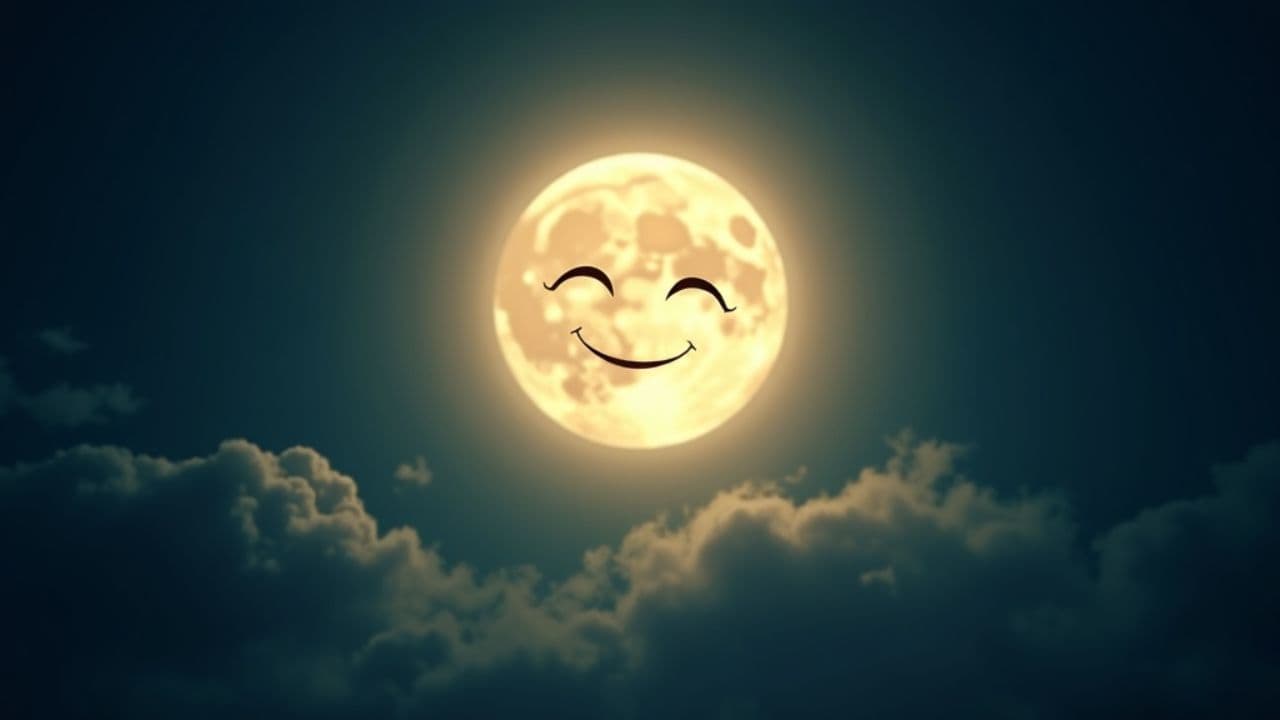 Moonlight Smiles: A Nighttime Adventure