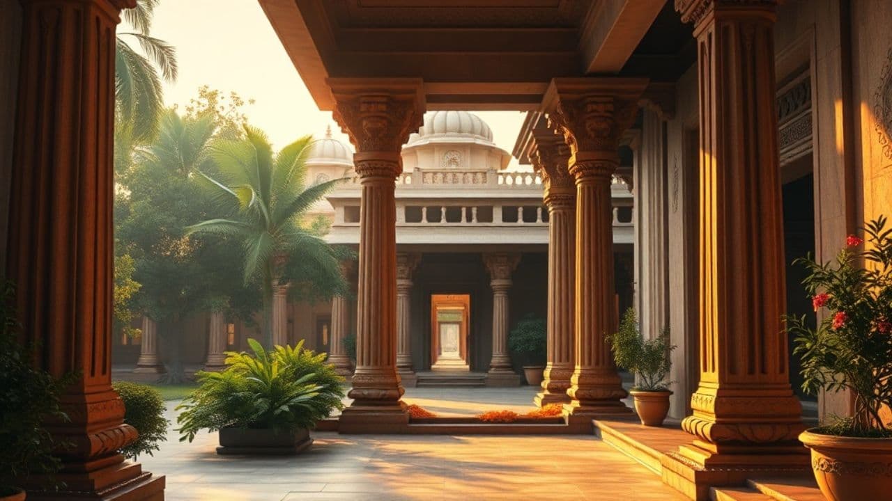 Chanting Hare Rama Hare Krishna