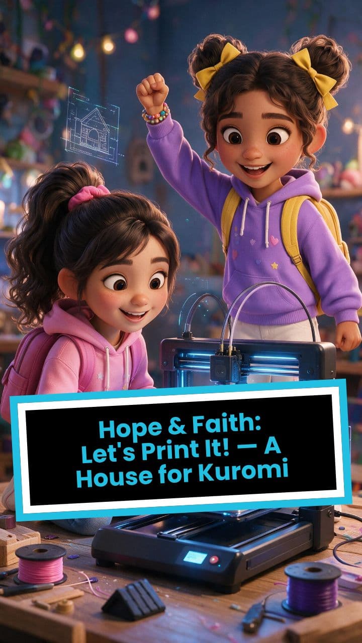 Hope & Faith: Let's Print It! — A House for Kuromi
