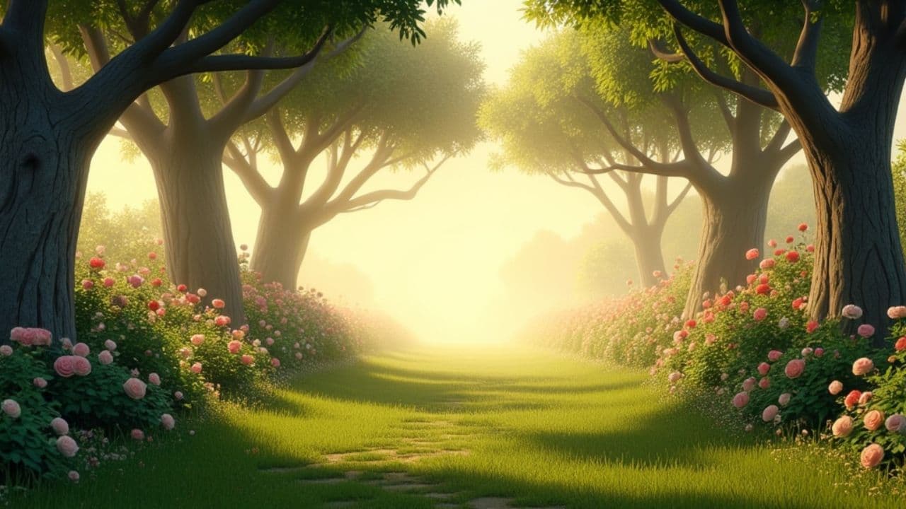 In the Garden with Him