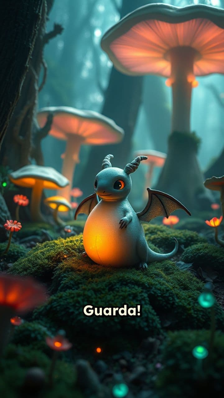 Lampone Drago-Uovo e il Fungo Mangiatuttoooooo!