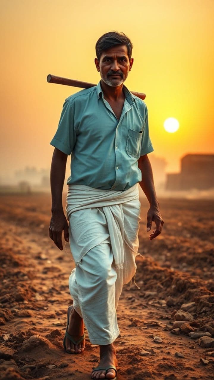 किसान की मेहनत