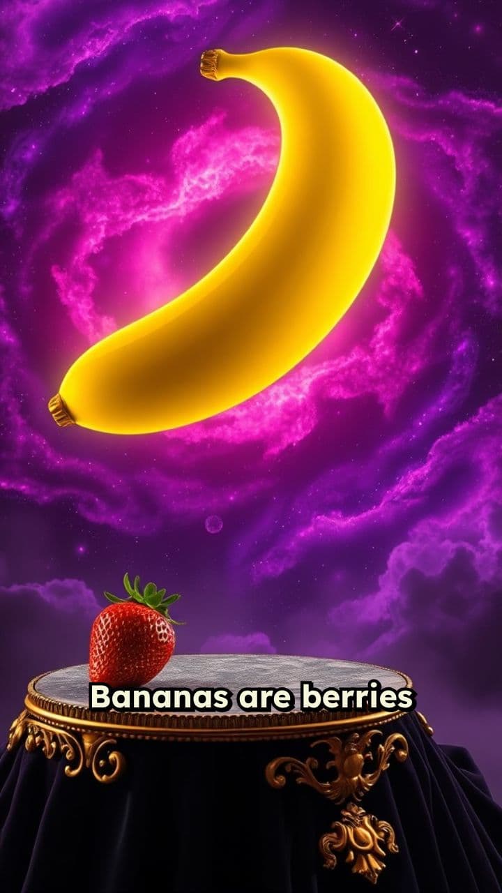 Bananas Are Berries, Strawberries Aren’t