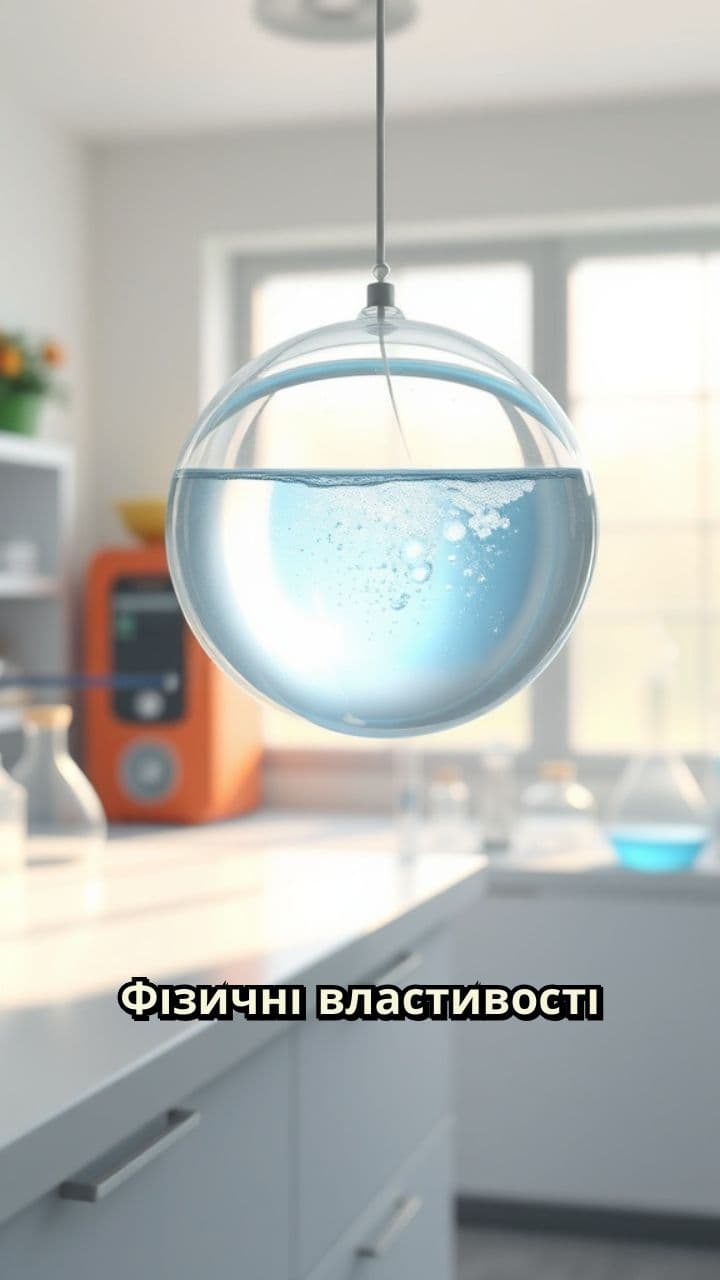 Фізичні властивості та значення води