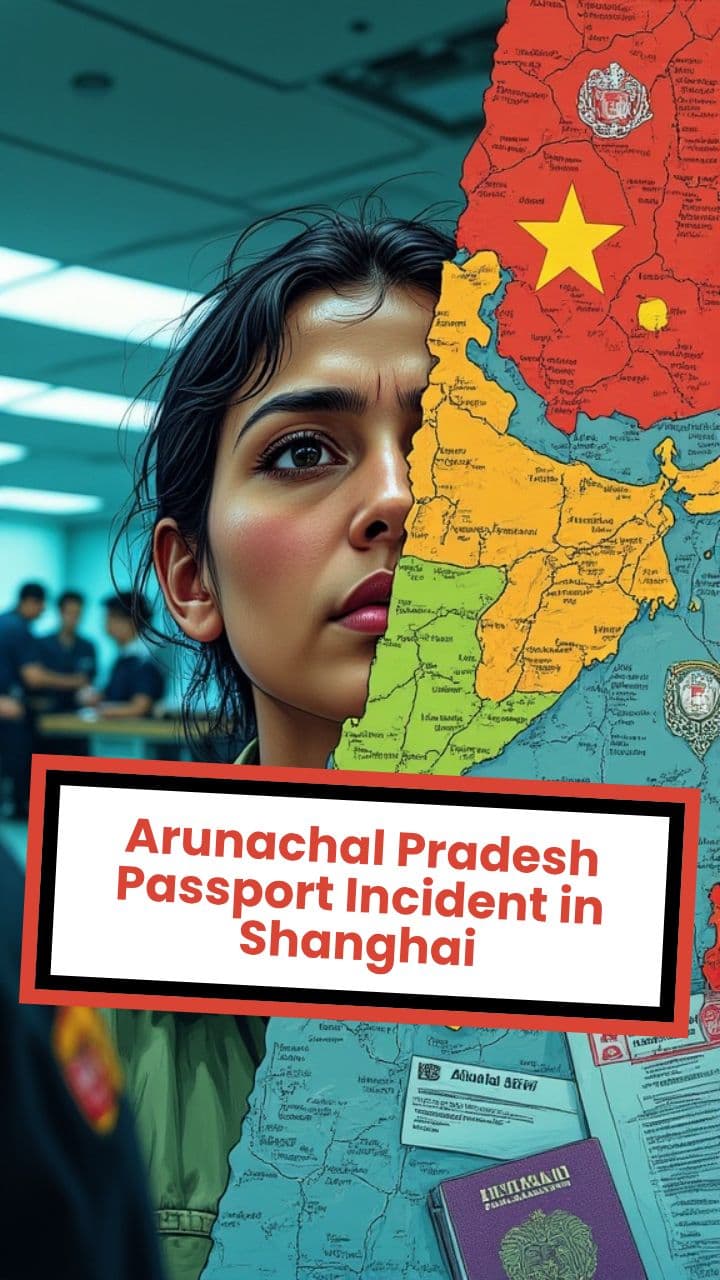 Arunachal Pradesh Passport Incident in Shanghai