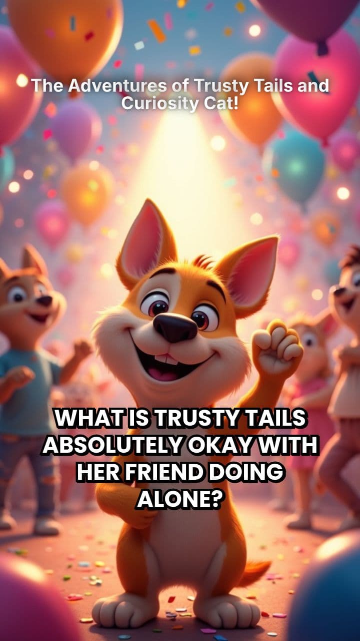 The Adventures of Trusty Tails and Curiosity Cat!
