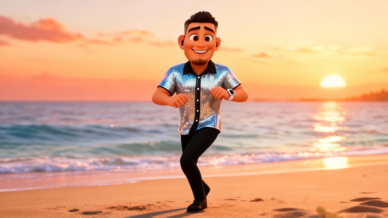 Alegre Merengue en la Playa