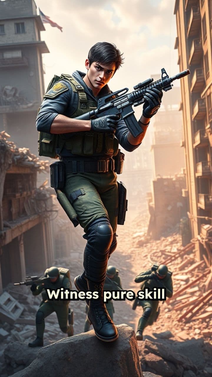 Free Fire: 1v6 Clutch Masterclass