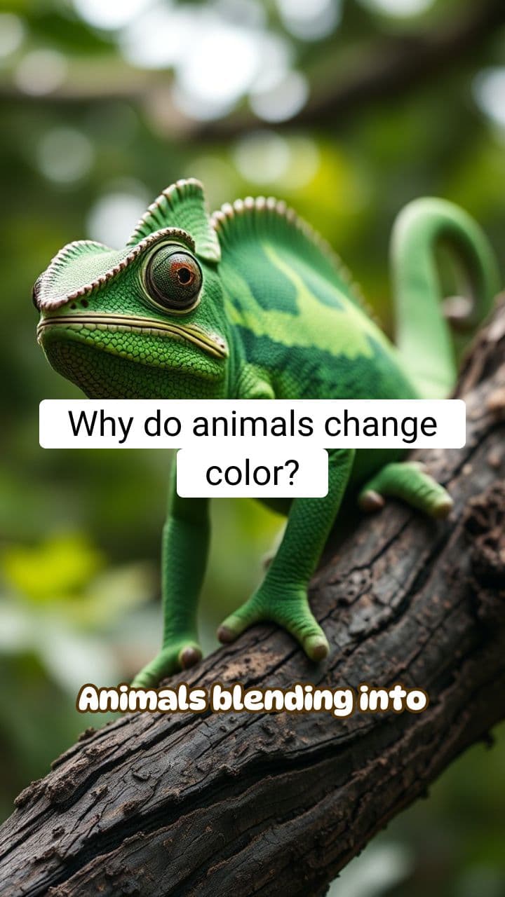 Why Do Some Animals Change Color to Match Their Surroundings? | RapidSmartFacts