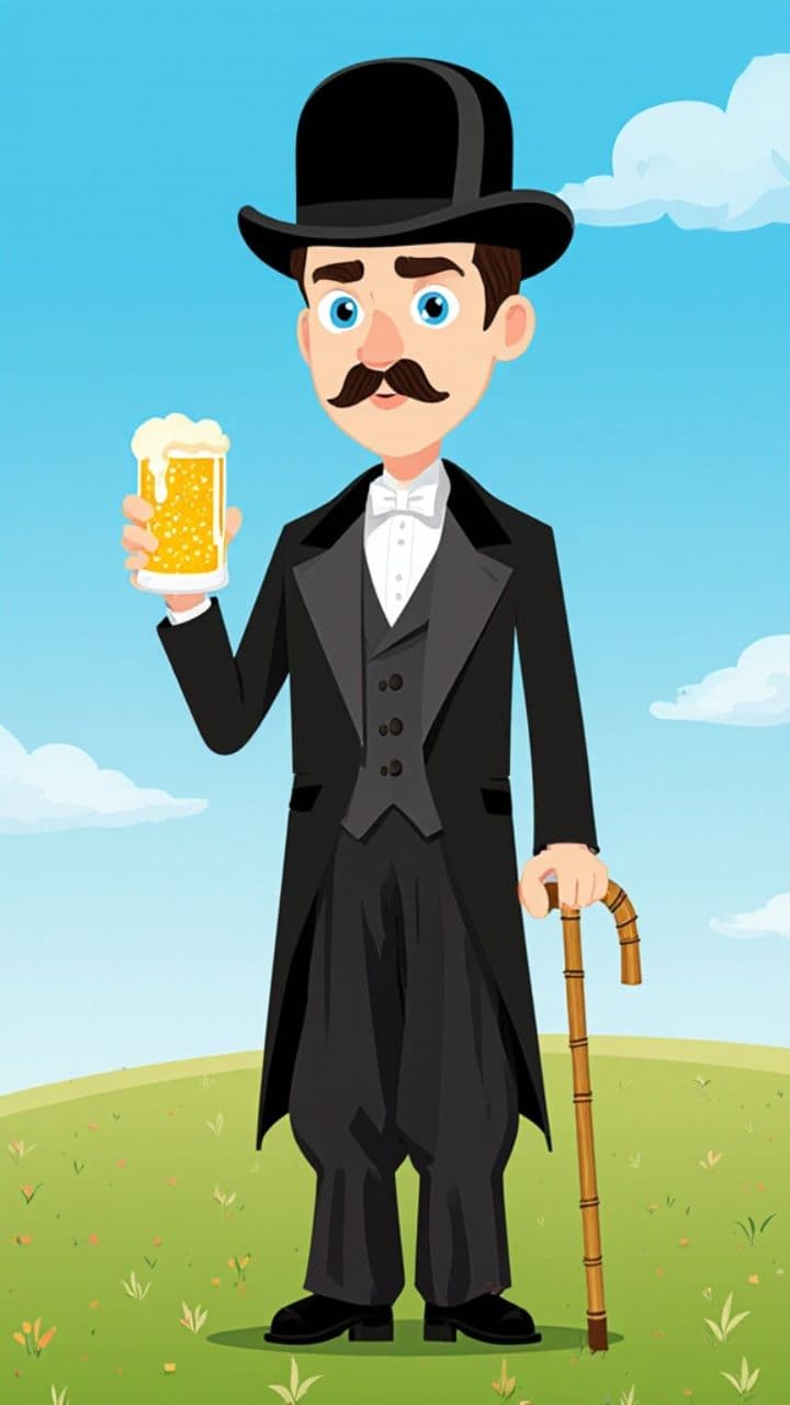 Пиво на жарком солнце