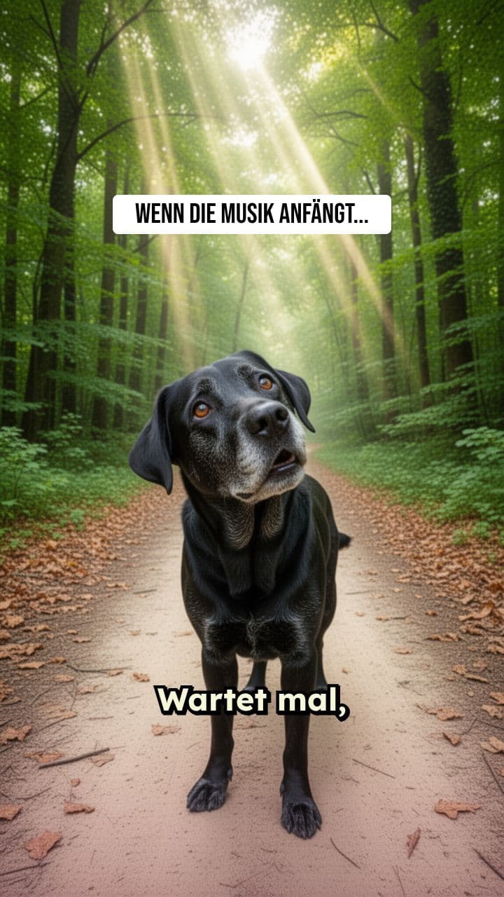 Der tanzende Labrador