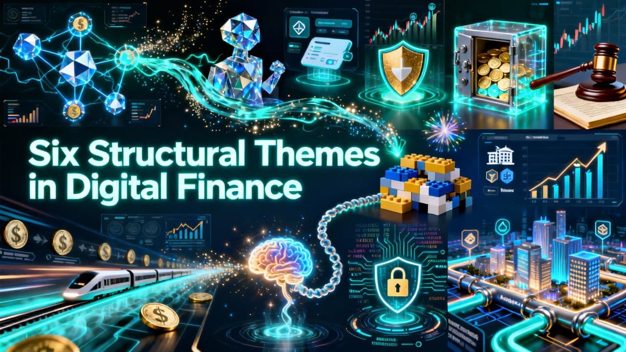 Six Structural Themes in Digital Finance