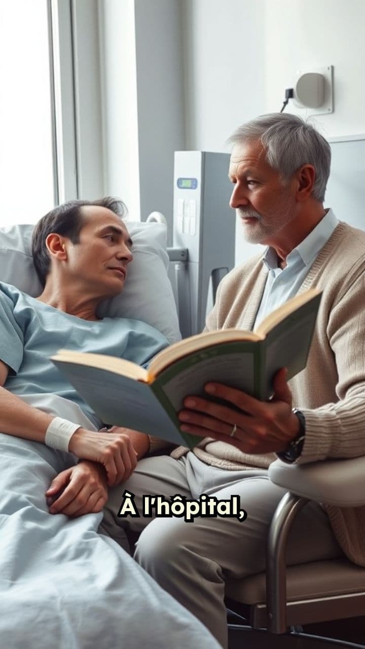 Le poète aveugle de l'hôpital